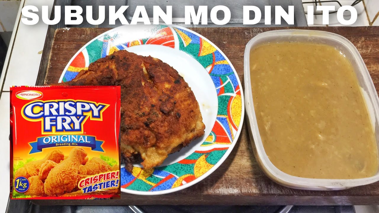 GRAVY NA GAWA SA CRISPY FRY LASANG GRAVY NG JOLLIBEE SUBUKAN NATIN YouTube
