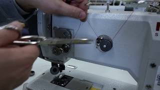 Mauser FLAT BED: Winding bobbin (Part 2)