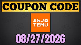 TEMU Coupon Code August 2026 - TEMU Discount Code Promo Code - 08/27/2026 Promo Code Temu Coupon Code August 2026 Temu Discount Code Promo Code 08 27 2026