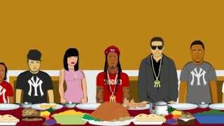 Young Money Thanksgiving Cartoon Parody