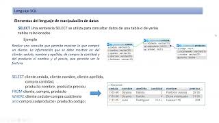 Sentencias SQL - DML