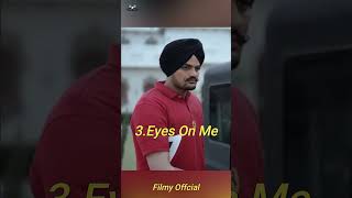 Sidhu Moose Wala Top5  IconicSongs The Last#death  Ride#bolleywoodsong#youtubeshorts#sidhumoosewala