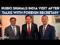 Marco Rubio India | Marco Rubio Signals India Visit After Talks With Foreign Secretary Vikram Misri