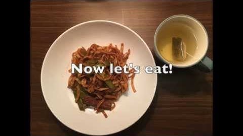 Asian Braised Noodle Recipe