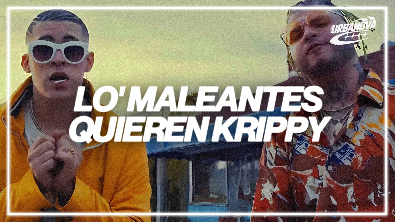 Farruko, Bad Bunny, Rvssian - Krippy Kush (Letra / Lyrics)