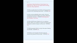 Workday Pro Payroll, Workday Payroll Certification, Workday Test Bank, Workday Pro Exam Questions, P