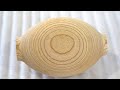 出雲大社ゆかりの縁起物「福こづち」を作るプロセス。木目の美しい逸品。