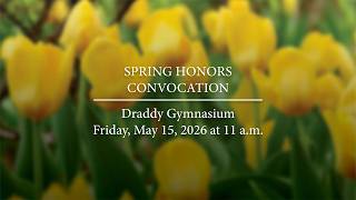 Manhattan University 2026 Spring Honors Convocation