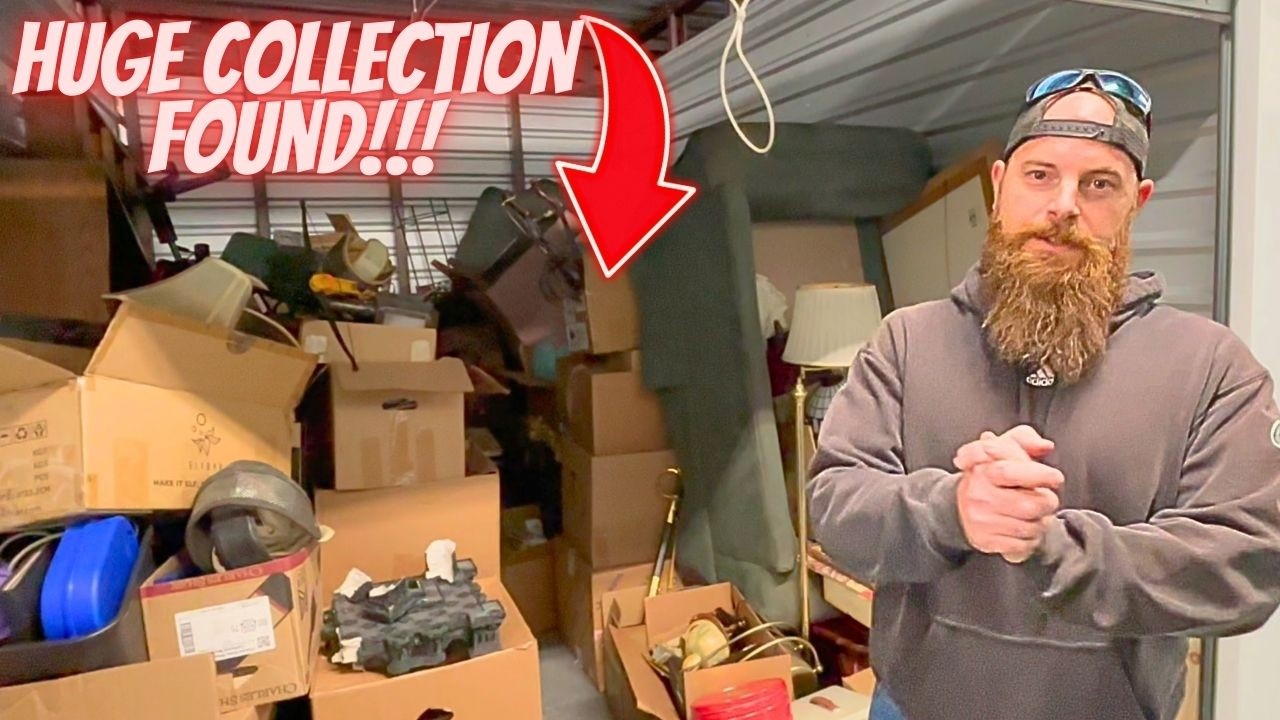 I’ve NEVER seen so MANY! Abandoned storage unit STACKED FULL!