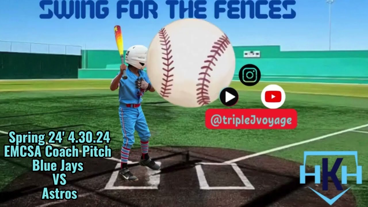 Spring 24' 04.30.24 EMCSA Coach Pitch Blue Jays VS Astros