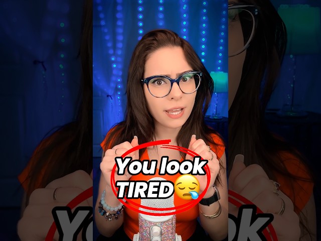 YOU LOOK TIRED 🤨 ASMR #asmr #shorts #sleepfast