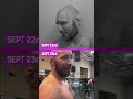 Sean Strickland is back training in the gym ONE DAY after his car accident 😳 #ufc #mma
