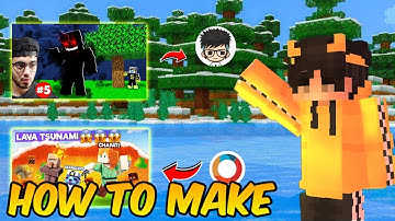 How To Make Minecraft Thumbnail Like YesSmartyPie And Chapati Hindustani Gamer