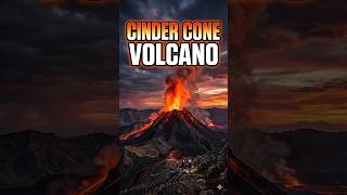 Cinder Cone Volcano | Geography shorts #volcano #volcanoscience #volcanoalert #geography #knowledge