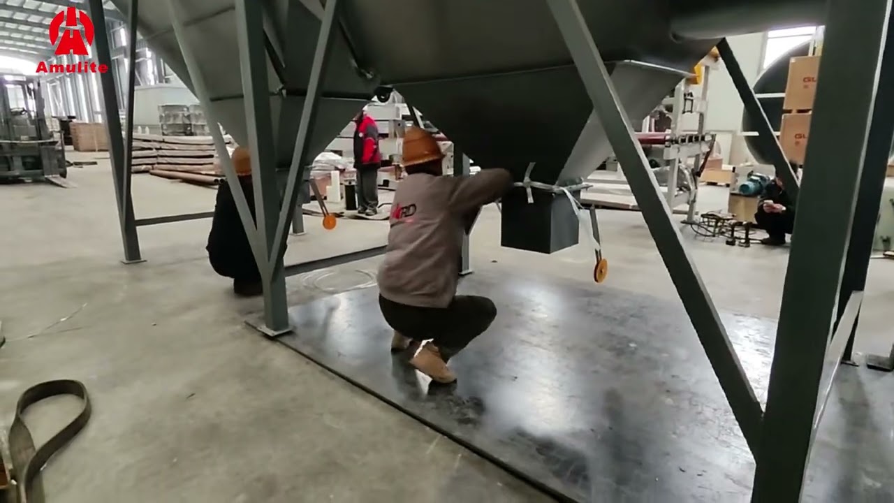 Final check before shipment 🚚 Amulite equipment inspected and packed for Pakistan.