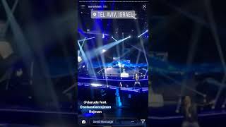 Darude ft. Sebastian Rejman ‘Look Away’ | First Rehearsal at Eurovision 2019 | Finland