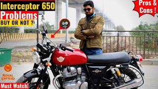 Royal Enfield Interceptor 650 Biggest ProblemsMust watchRoyal Enfield Interceptor 650 Pros & Cons