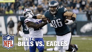 Zach Ertz Breaks Tackles For A Monstrous First Down Bills Vs. Eagles Nfl