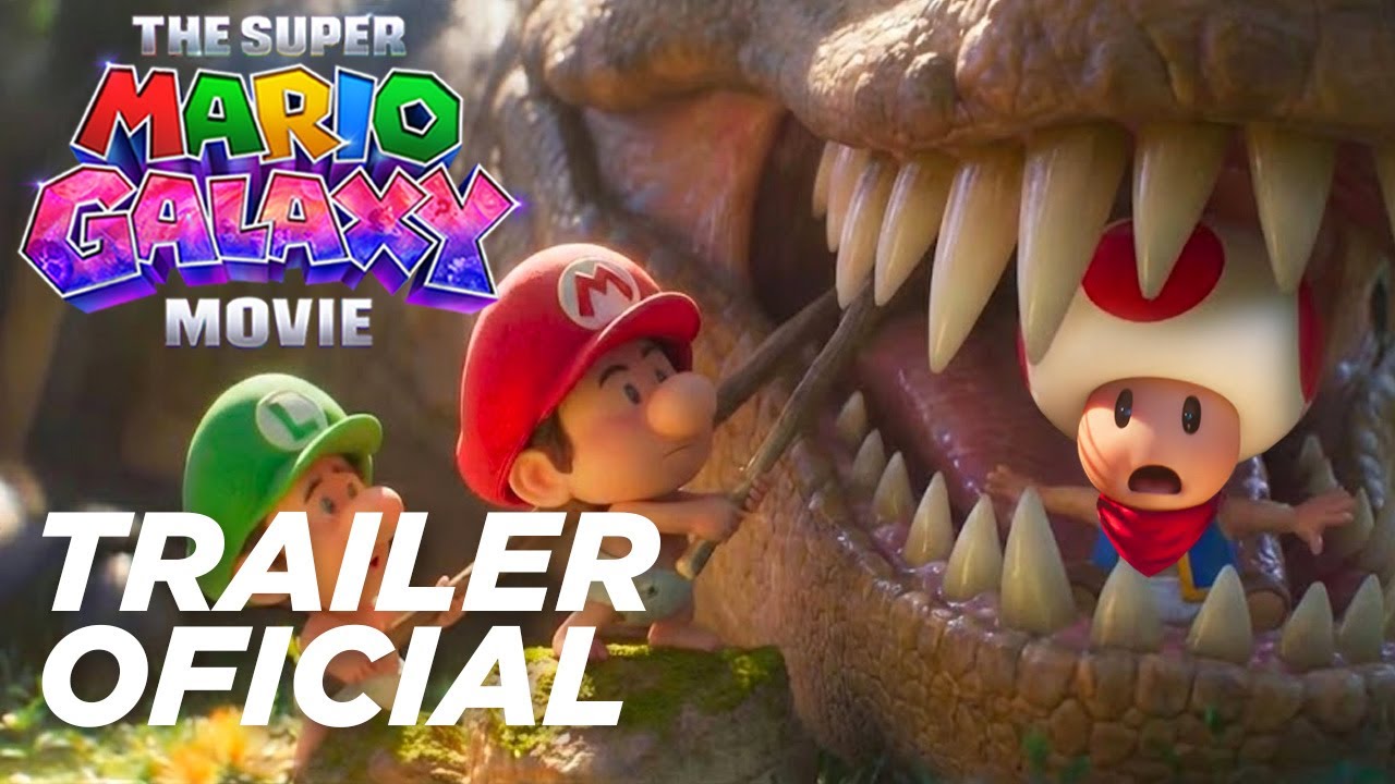 REVELAN NUEVO TRAILER OFICIAL DE MARIO GALAXY MOVIE TITULADO ROAR