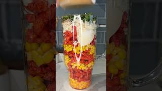 viral elote street corn hot cheetos salad 🌽🔥 #recipe #cheetos #corn #shorts #snacks #viral #food