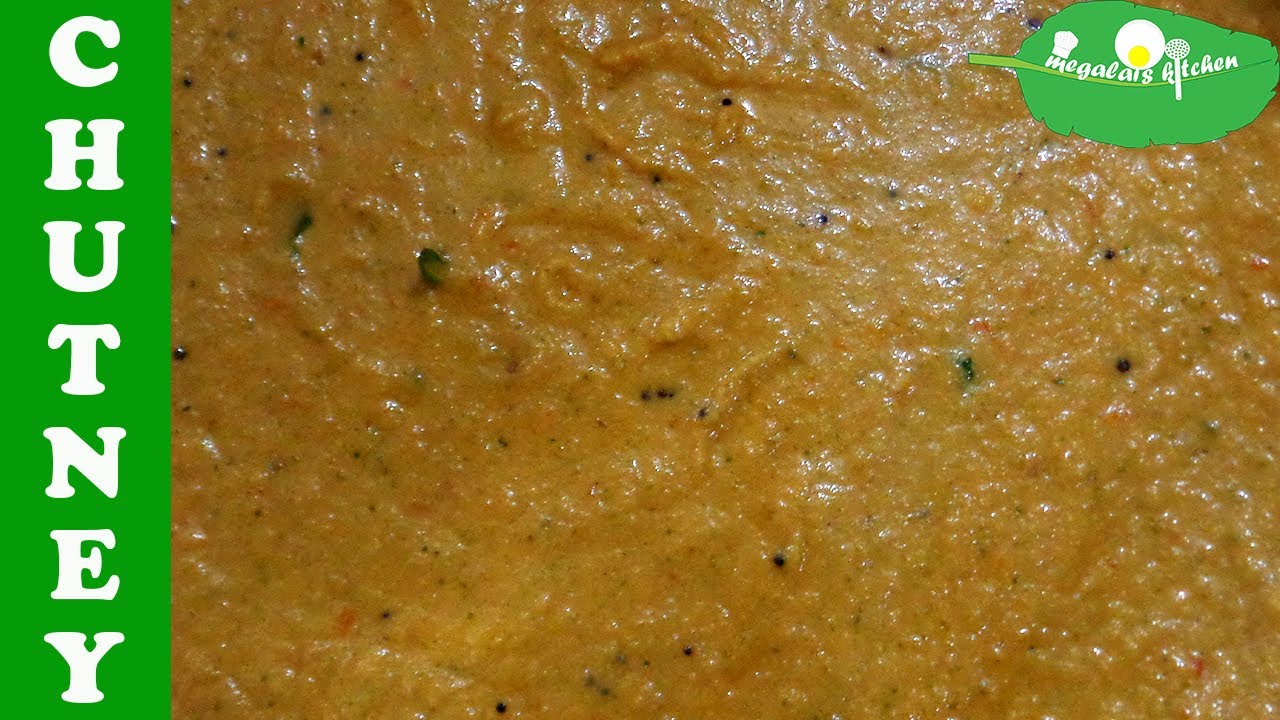 onion chutney/ vengaya chutney/ Side dish for Idly Dosa/ south indian