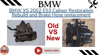 BMW X5 2002 E53 Caliper Restoration