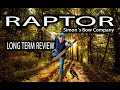 Simons bow company raptor  long term review