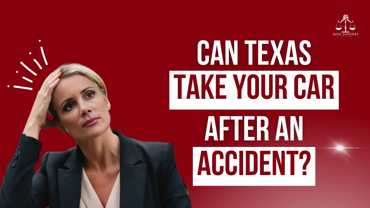 Can I lose my car due to an at-fault car accident in Texas?