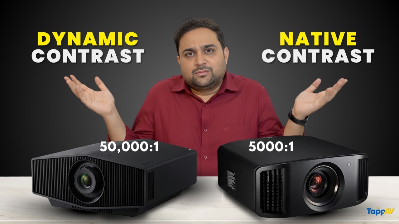 Wht Is Dynamic Contrrast This Is Why Expensive Projectors Look Better | Native vs Dynamic ...