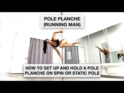 How to do a Pole Planche - Pole Dancing Tutorials by ElizabethBfit