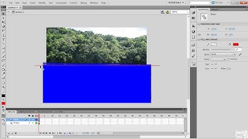 Tutorial Cepat Cara Membuat Animasi Air (water animation) Pada Adobe Flash Professional CS5