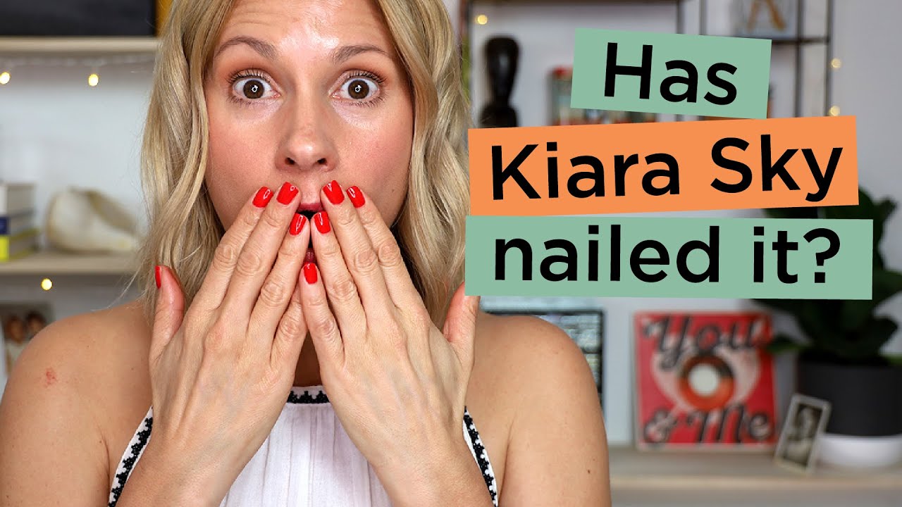 Kiara Sky Nail Dipping System Demo Skin Obsessed Mary YouTube