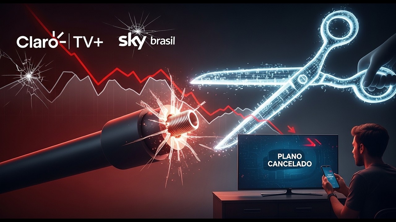 O QUE ACONTECE COM A TV PAGA NO BRASIL, QUE DESPENCOU EM 2025