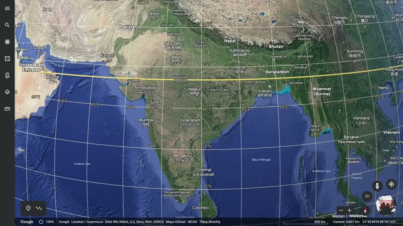 Correlating the celestial and terrestrial spheres | Declination and latitude | zero shadow days