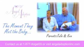 Adopting a Baby and meeting for the first time - Julie & Ken