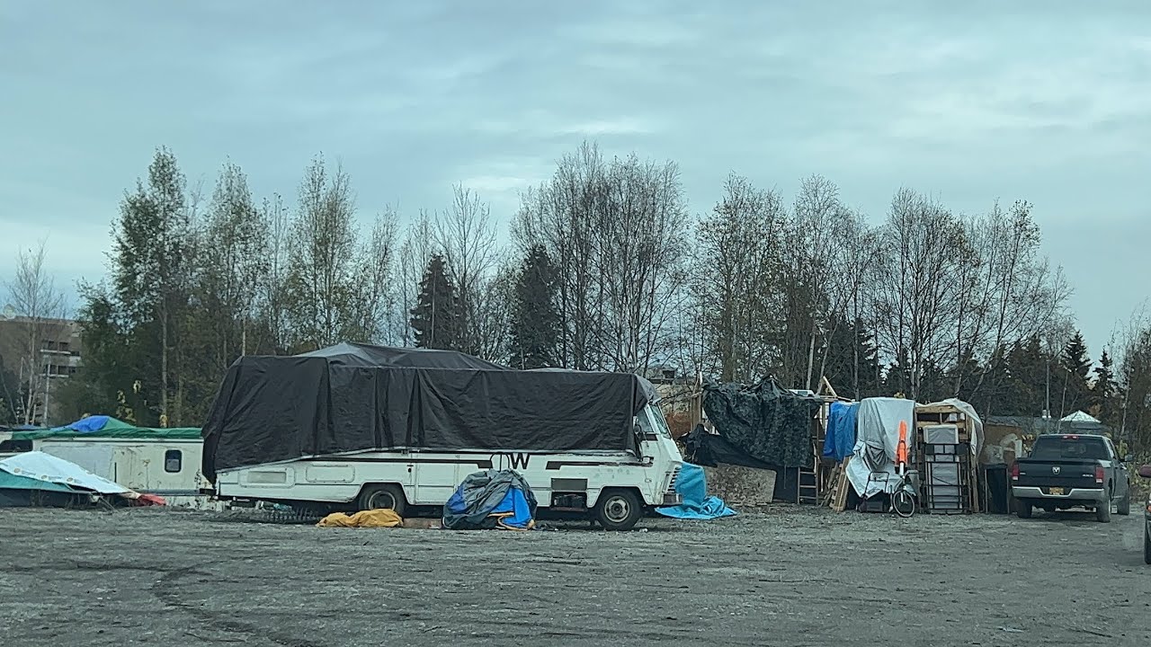 MASSIVE TENT CITY IN ANCHORAGE, ALASKA YouTube
