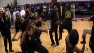 Alpha Angels of Texas College (Gamma Alpha) probate of Fall 09 #2