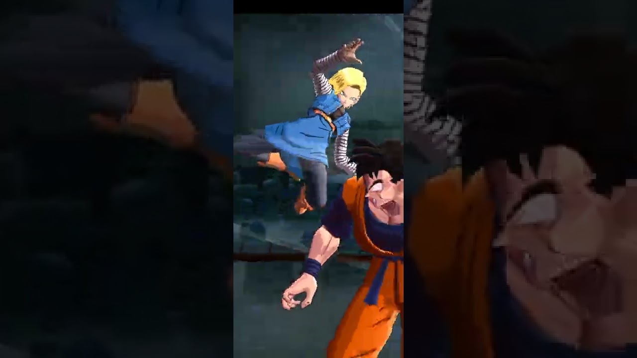 cyborg vs gohan du futur