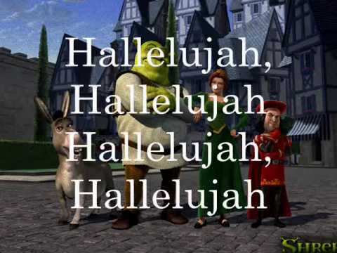 Shrek Hallelujah Lyrics