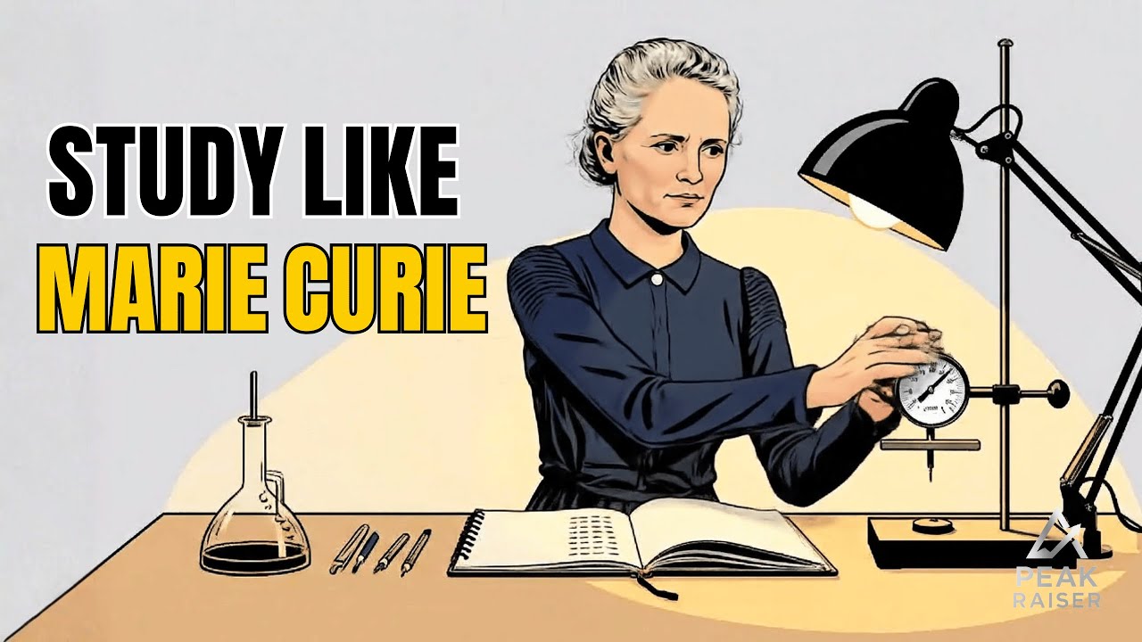 How to Study Like Marie Curie (The System Behind Her Genius)