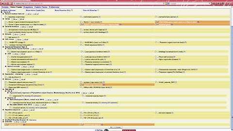 How to find out what tracks are available in the SoyBase genome viewer