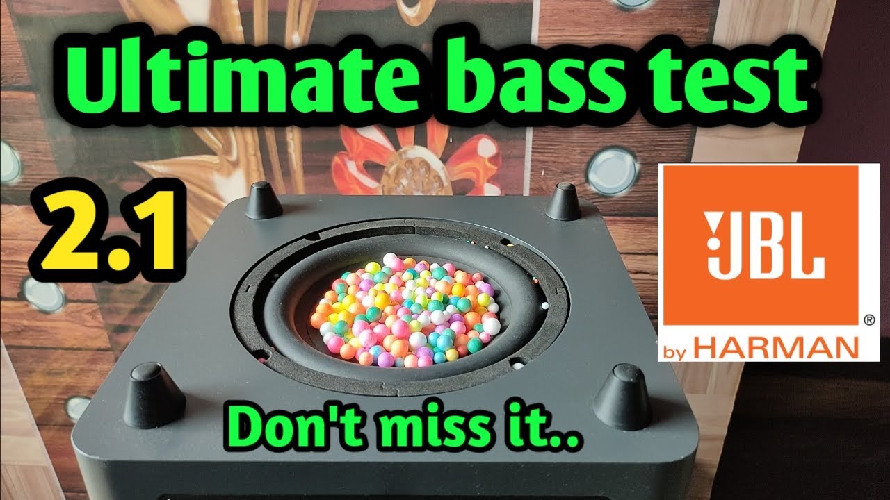JBL 2.1 Deep bass soundbar bass test II JBL Deep bass sound bar bass