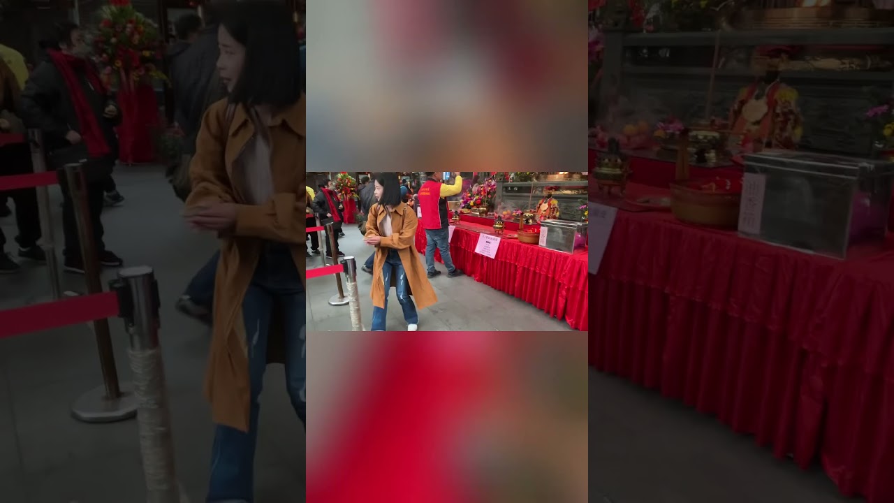 新年領錢母,大陸媳婦第一次看到發爐!祝大家好運龍總來~ 縮圖