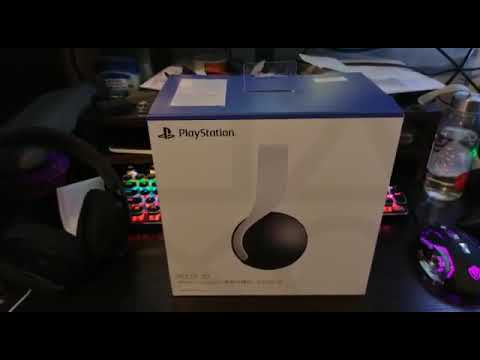 PalyStation5最新Pulse 3D耳機開箱文（一）
