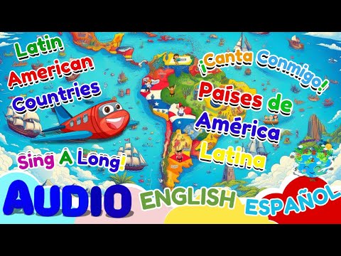 Países de Habla Hispana | Spanish Speaking Countries Song for Kids ...