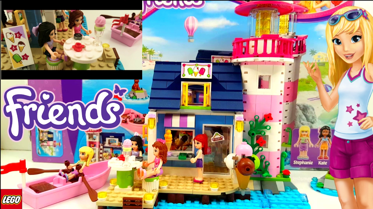 Lego Friends Heartlake Lighthouse Building Review 41094 -