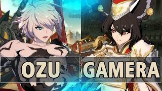 GBVSR:🔥Ozu (Lucilius) Vs GS | gamera (Ilsa)🔥| High Level Gameplay.