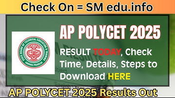 ap polycet 2025 | ap polycet 2025 results date | ap polytechnic results 2025 latest