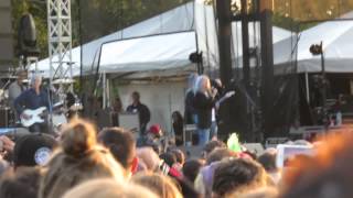 Patti Smith "Because the Night" Riot Fest Chicago 2014