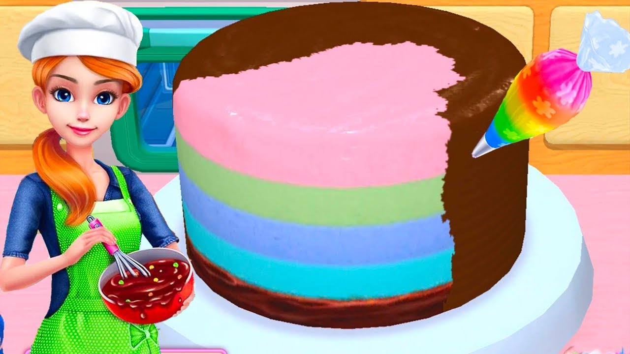 My Bakery Empire Baby Learn Colours - Play Fun Cake Baking, Decorate, Serve  Cakes Kids Games 